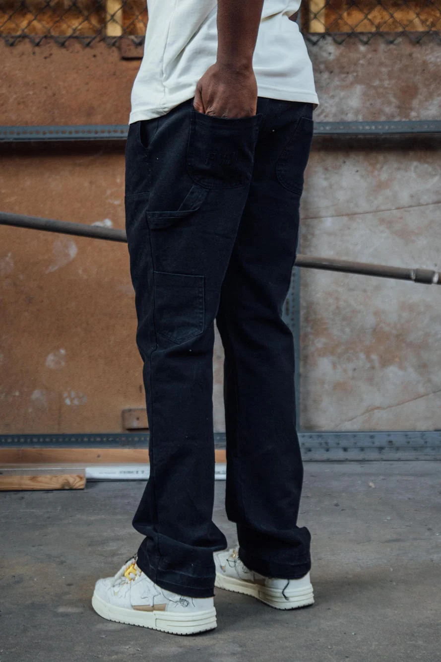 Black Carpenter Cargos